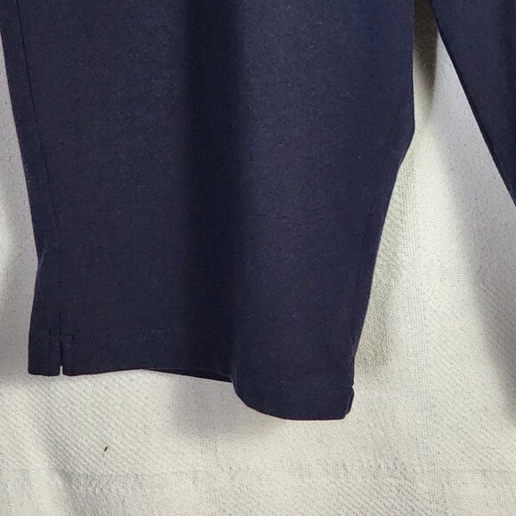 Croft & Barrow Dark Navy Cotton Poly Span Pull on Stretch Capri Pants Size XXL - Picture 5 of 16